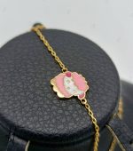 دستبند و مدال طلای بچه‌گانه طرح گوسفند (مجموعه دلارام) - Image 3