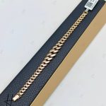 دستبند طلای لخت زرد آیینه‌ای کارتیه سرو فیوژن