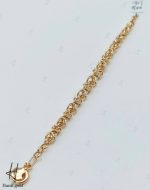 سرویس طلای زنجیری سفید و زرد اپل(سرویس اپل) - Image 5