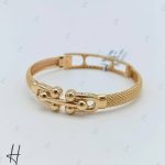 دستبند النگویی طلا تیفانی با بند فرد (دستبند جسیکا فرد)