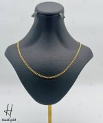 زنجیر طلای کارتیه نرمال طرح فیگارو - Image 2