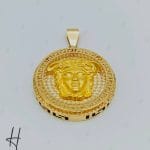 مدال طلای رخ ورساچه برجسته