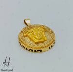 مدال طلای رخ ورساچه برجسته - Image 2