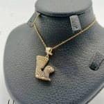 مدال طلا طرح شیر هخامنشی،سیاه قلم(مدال دیاموند)