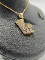 مدال طلا طرح شیر هخامنشی،سیاه قلم(مدال دیاموند) - Image 2