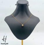 گردنی طلای سوپرسوپریت، تک نگین طرح قفس