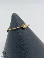 دستبند النگویی طلای بچه‌گانه طرح کیتی (دستبند النگویی کیتی)