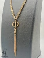 رولباسی طلای دیور آویز دار (ورساچه دیور) - Image 3