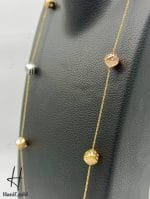 رولباسی طلای تاس ۳رنگ سفید،زرد و رزگلد (مجموعه اینووا) - Image 2