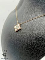 گردنی طلای سوپرسوپریت ونکلیف سفید و سبز