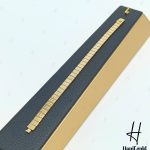 دستبند طلای لخت کارتیه لاو نیو زرد