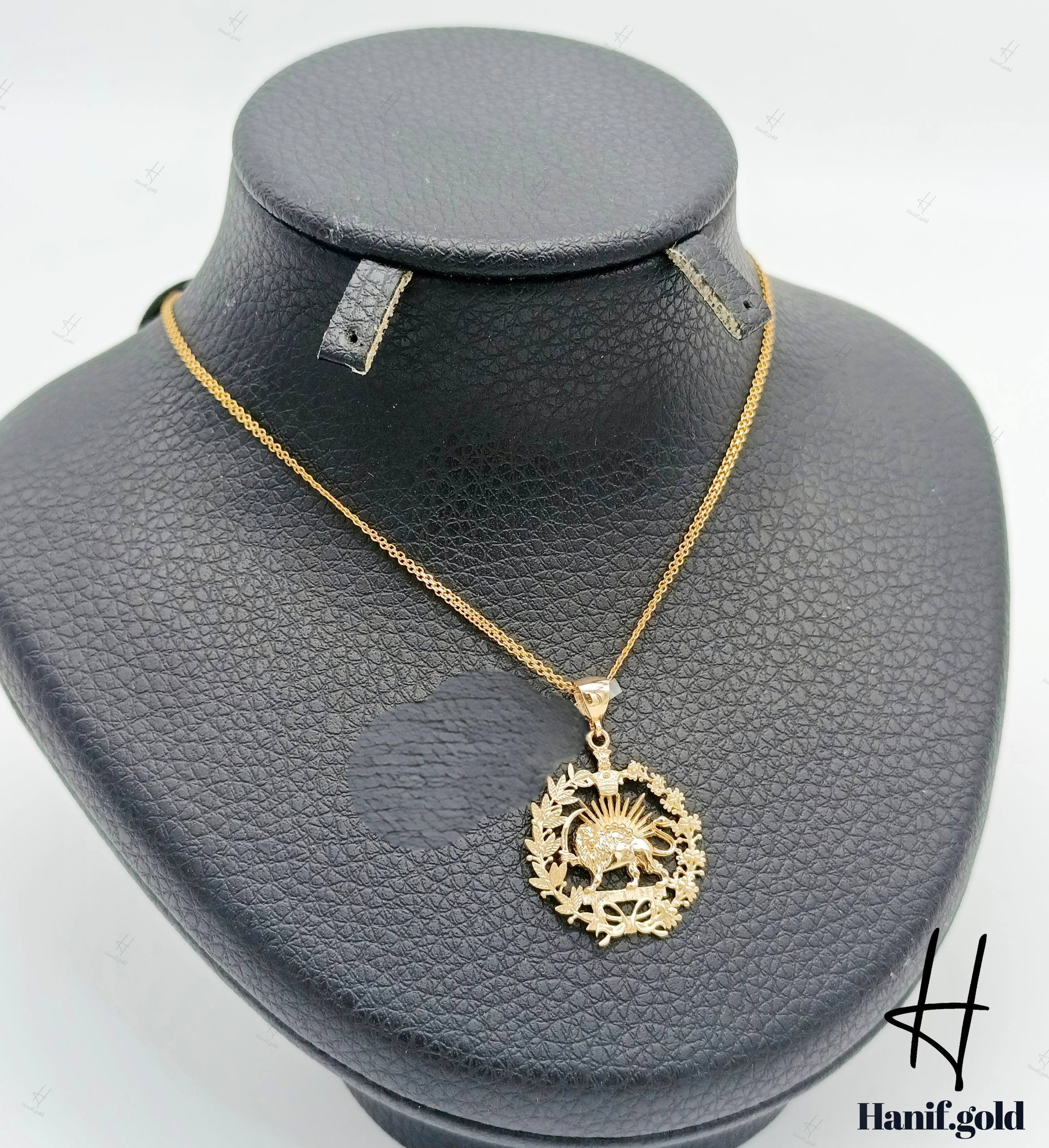 photo_2025-12-07_17-57-42 مدال طلای شیر و خورشید دایره دیاموند (مدال دیاموند) - Image 1