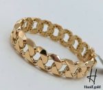 دستبند انگشتر طلای زرد آیینه‌ای طرح کارتیه (دستبند انگشتر آرشا) - Image 2