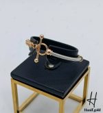 دستبند النگویی طلای رزگلد جسیکا ملانیا - Image 3