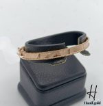 دستبند النگویی طلای رزگلد آدونیس کارتیه - Image 2