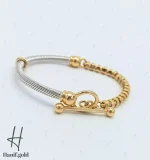 دستبند النگویی جسیکا ملانیا طرح مکعب - Image 2