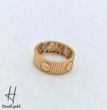 انگشتر طلای زرد کارتیه لاو نیو - Image 2