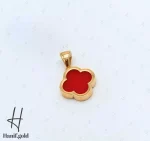 مدال طلای ونکلیف پارسیس با سنگ قرمز - Image 2