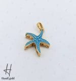 مدال طلای ظریف آرسا ستاره آبی (مدال آرسا) - Image 2